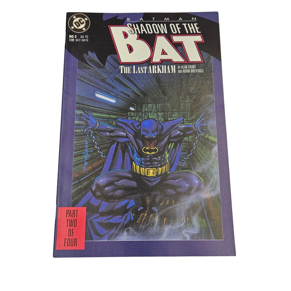 Batman Shadow of the Bat #2 Comic Book‎ The Last Arkham Part Two of Four